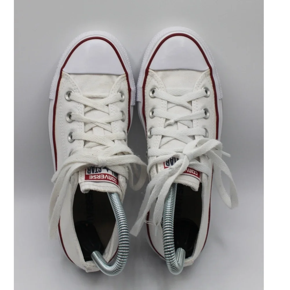 Converse Chuck Taylor All Star Low Top White Canvas Sneakers Mens 3.5 Wos 5.5‎ - Picture 5 of 8